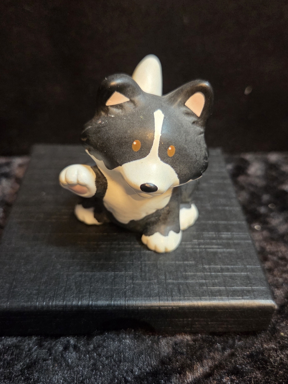 RARE Fisher Price Little People BLACK SHEEP DOG for CHRISTMAS Nativity SHEPHERD